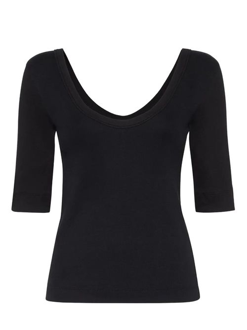 T-shirt con scollo ampio Brunello Cucinelli | M0TC8FX220C101