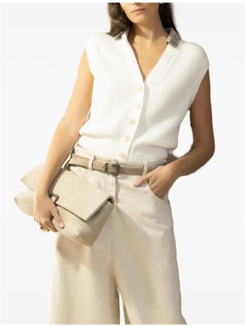 Gilet a coste Brunello Cucinelli | M19232426C2723