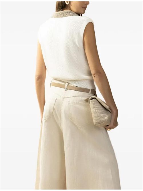 Gilet a coste Brunello Cucinelli | M19232426C2723