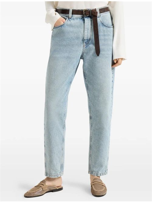Jeans straight fit Brunello Cucinelli | MA095P5319C9387