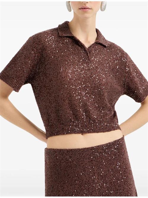 Maglia con paillettes Brunello Cucinelli | MDJ547605C9092