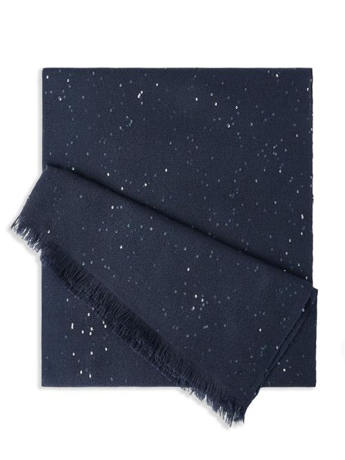 Sciarpa con paillettes Brunello Cucinelli | MSC915029C4224