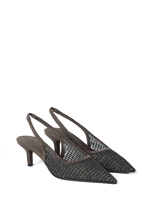 Slingback in pelle Brunello Cucinelli | MZSFC3215C8769