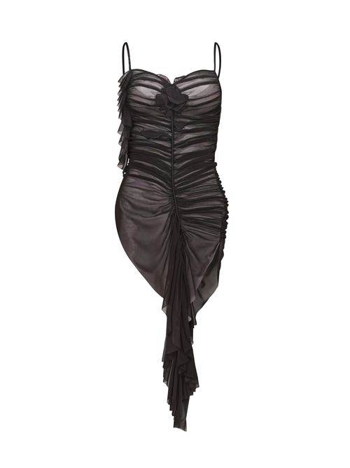 Top con ruches David Koma | RE26DK33TBLACK