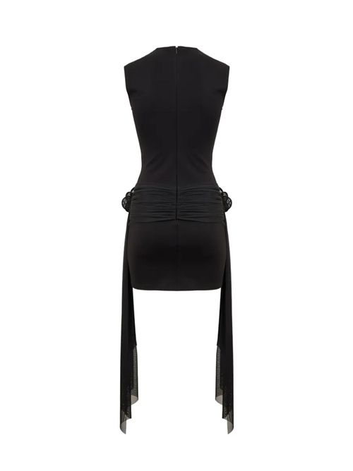 Abito con drappeggio David Koma | RE26DK46DBLACK