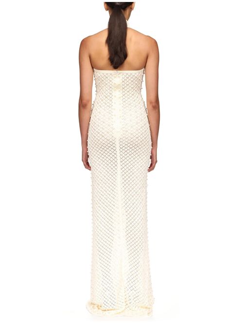Abito con perle David Koma | RE26DKKN17DLWHITE