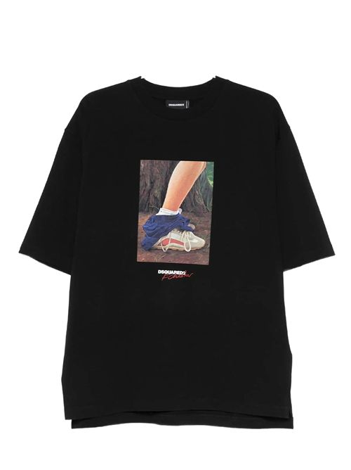 T-shirt con stampa Dsquared2 | S71GD1654D20033900