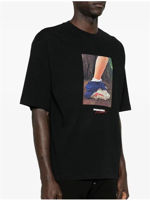 T-shirt con stampa Dsquared2 | S71GD1654D20033900