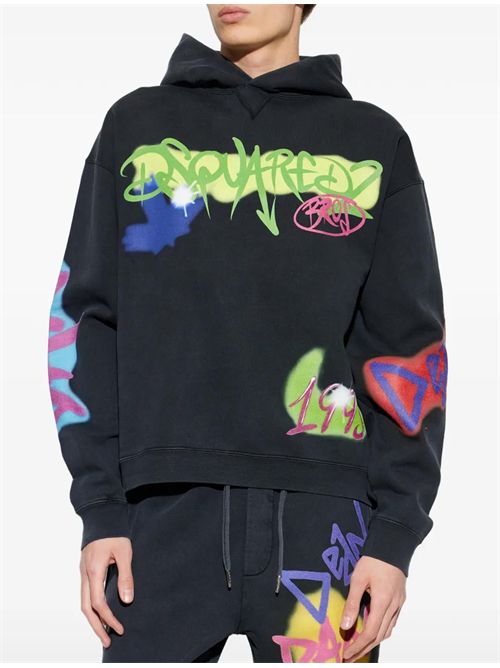 Felpa con stampa Dsquared2 | S71GU0766D25030814