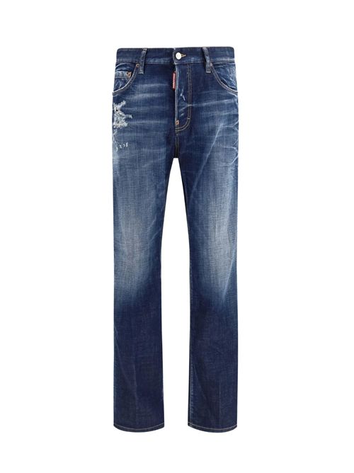 Jeans con effetto vissuto Dsquared2 | S71LB1718D30010470