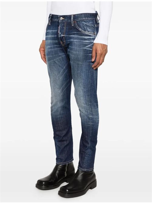 Jeans con effetto vissuto Dsquared2 | S71LB1719D30010470