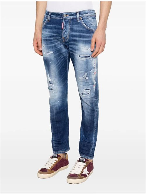 Jeans con effetto vissuto Dsquared2 | S71LB1726D30010470