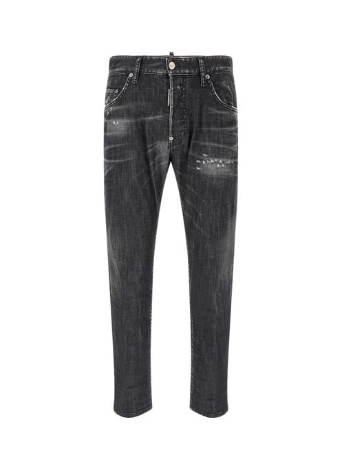 Jeans con effetto vissuto Dsquared2 | S71LB1759S30357900