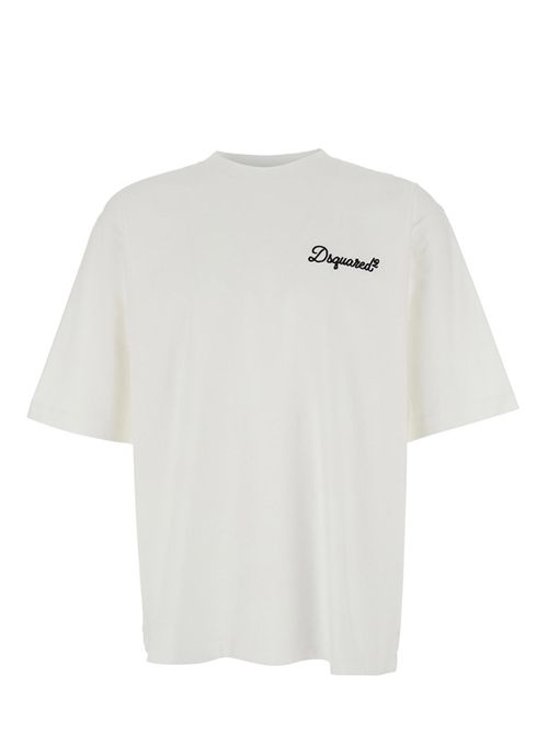 T-shirt con ricamo Dsquared2 | S74GD1525D20106100