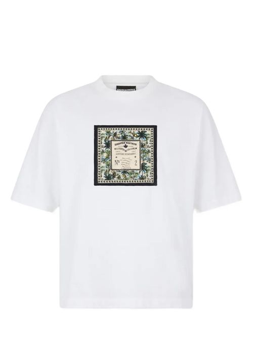T-shirt con stampa Dsquared2 | S74GD1557D20106964