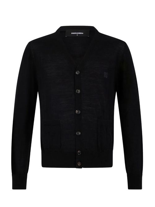 Cardigan con scollo a V Dsquared2 | S74HA1627D13205900