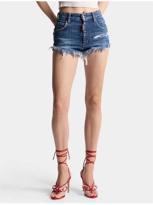 Shorts in denim Dsquared2 | S75MU0534S30872470