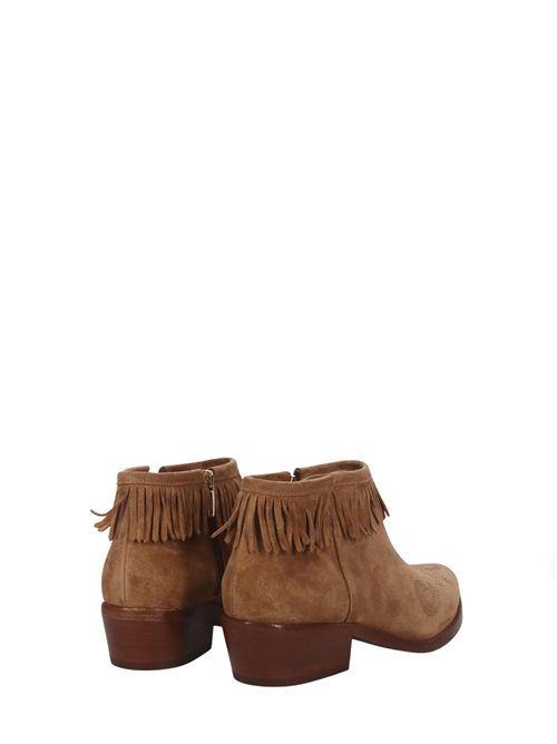 Tronchetto con frange DUCCIO DEL DUCA | DD81CUOIO