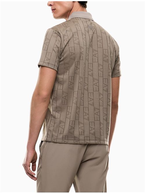 Polo con stampa E.A. 7 | 7M001287AF22277F1039