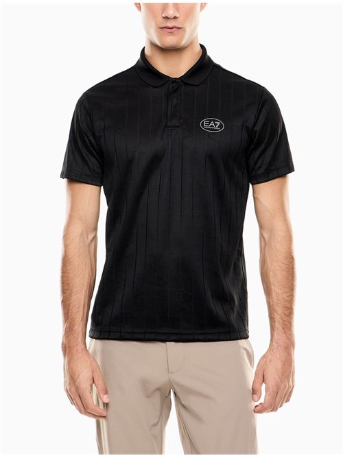 Polo con stampa E.A. 7 | 7M001287AF22277FC038