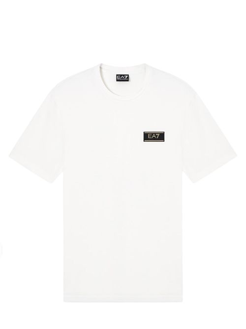 T-shirt con patch logo E.A. 7 | 7M001331AF13739U0004