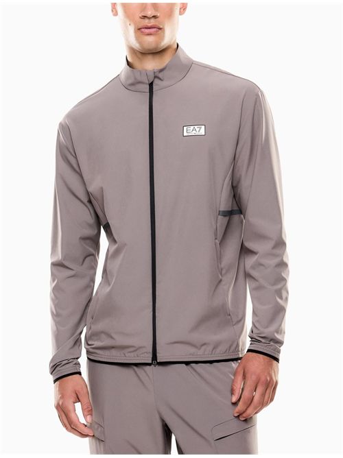 Felpa con zip E.A. 7 | 7M001374AF13392U8086