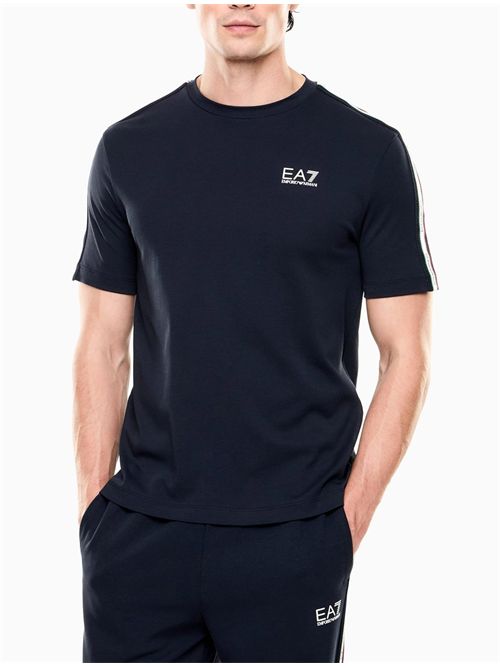 T-shirt con logo E.A. 7 | 7M001861AF12503UB102