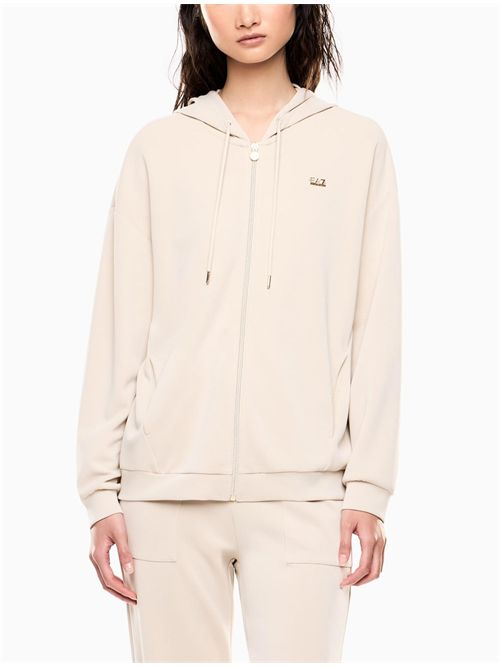 Felpa con cappuccio E.A. 7 | 7W000192AF12643U1088