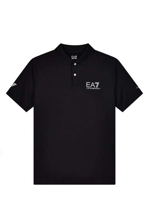 Polo con logo E.A. 7 | 8NPF23PJEMZ1200