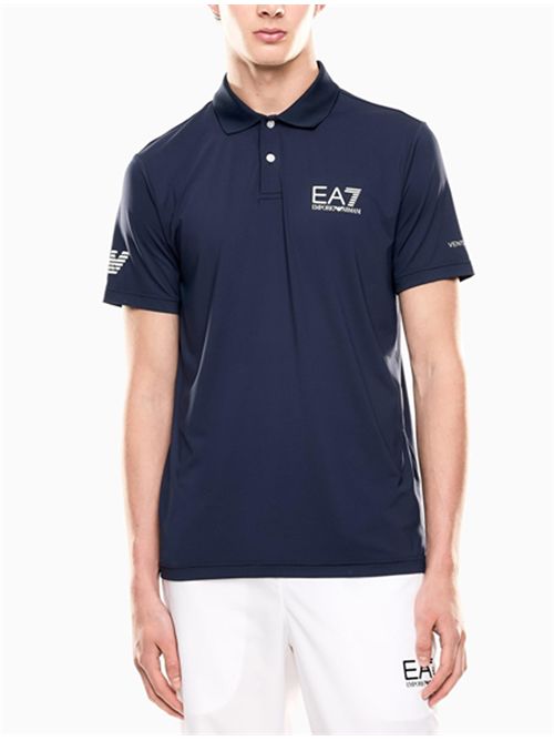 Polo con logo E.A. 7 | 8NPF23PJEMZ1554