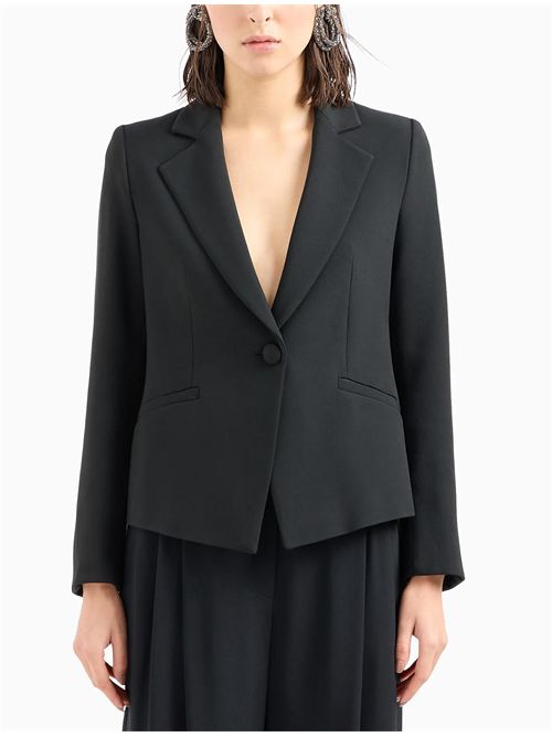 Blazer in cady crepe Emporio Armani | 0NG3CT02013999