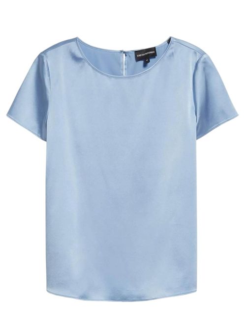 Blusa in raso di seta Emporio Armani | 8N2K152NXXZU9241