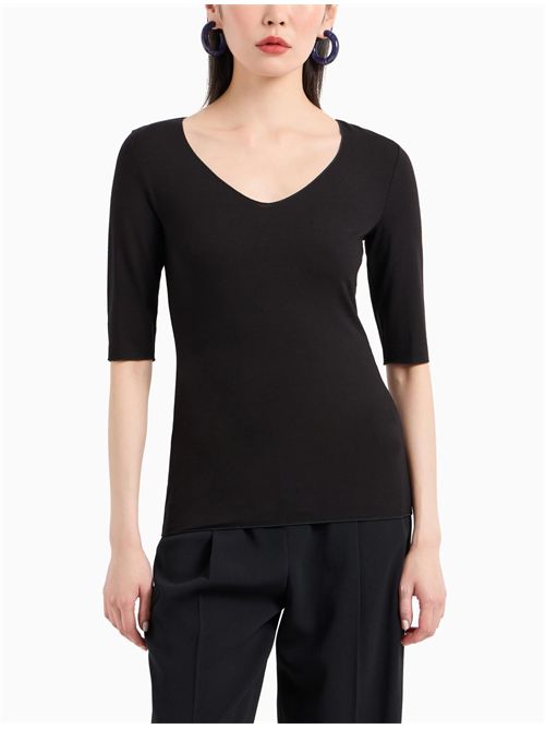Maglia con scollo a V Emporio Armani | 8N2M8I2JGDZ0999