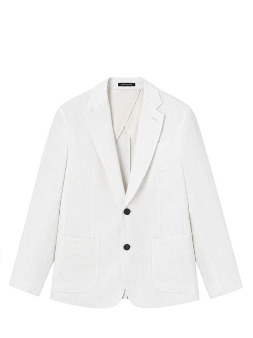 Giacca monopetto in lino Emporio Armani | EM000070TE10410U0006