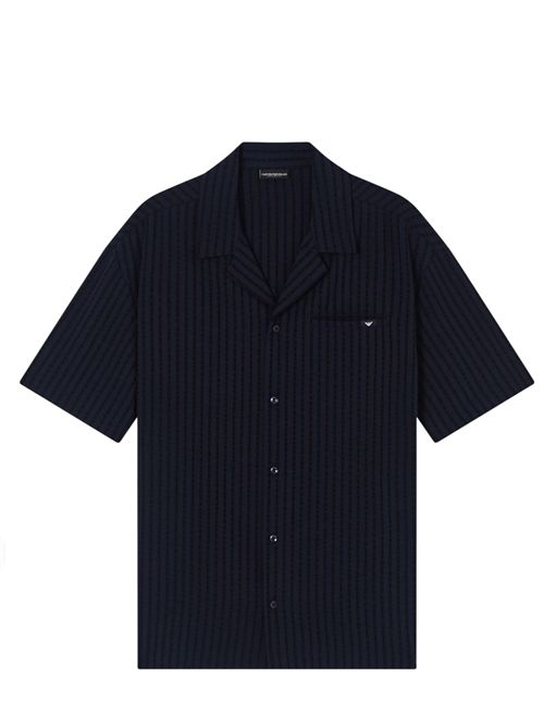 Camicia in seesucker Emporio Armani | EM000593AF20430UB102