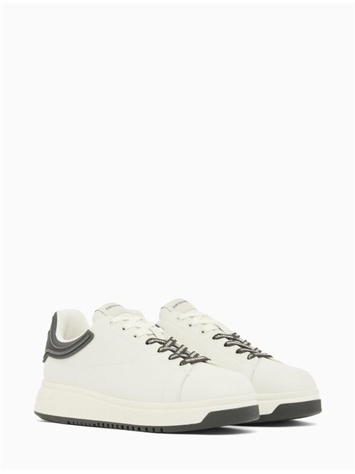 Sneakers in pelle Emporio Armani | EM003663AF18212M0364