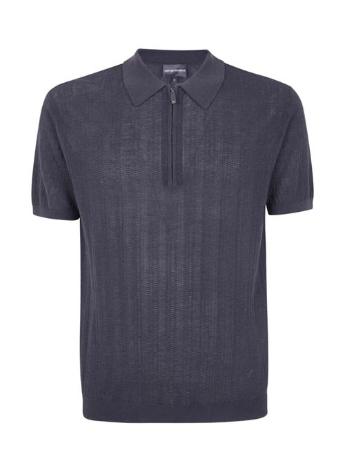 Polo con zip Emporio Armani | EM004305AF23761O8021