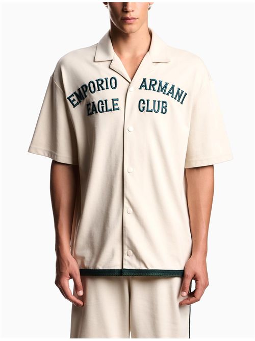 Camicia con ricamo Emporio Armani | EM004857AF23208U1105