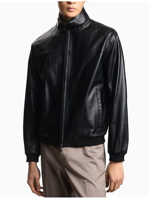 Blouson in nappa Emporio Armani | EM005323AF24371UC001
