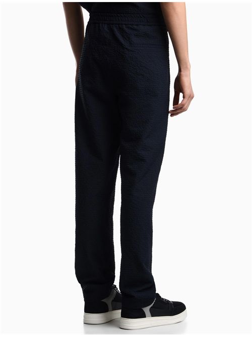 Pantaloni in seersucker Emporio Armani | EM005518TE20392UB109