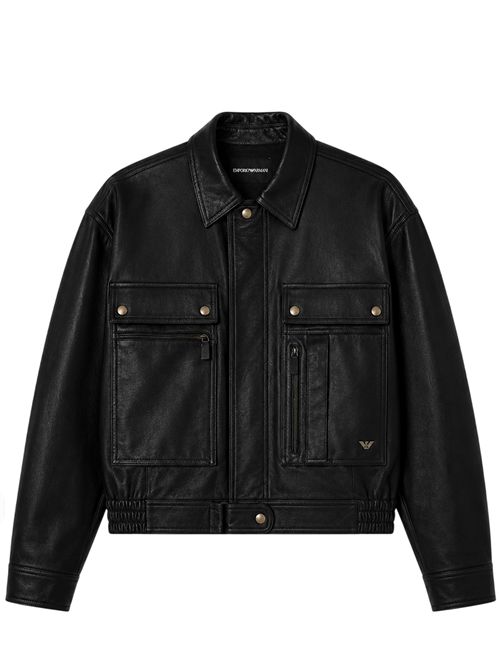 Blouson in nappa vegetale Emporio Armani | EM005765AF25195UC001