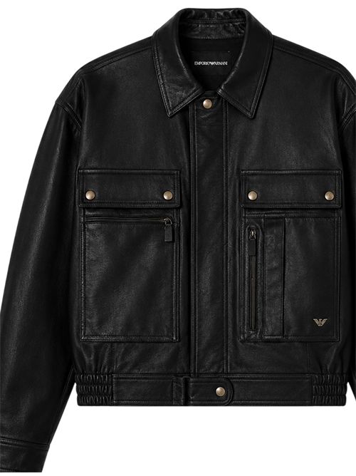 Blouson in nappa vegetale Emporio Armani | EM005765AF25195UC001