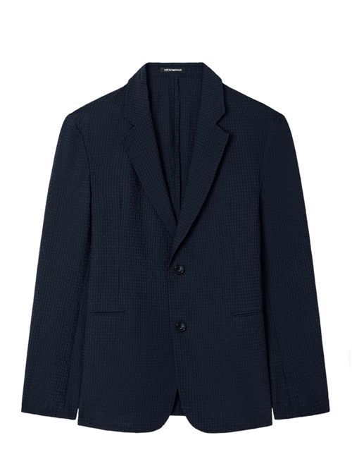 Giacca in seersucker Emporio Armani | EM005801TE20392UB109