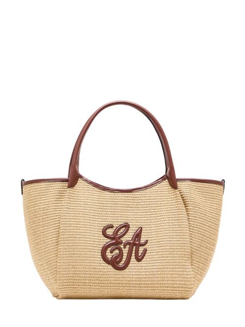Shopper in paglia Emporio Armani | EW001009AF25819M1334