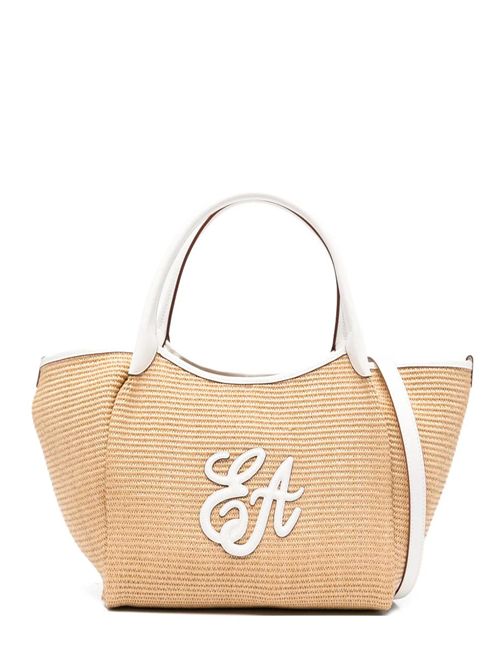 Shopper in paglia Emporio Armani | EW001009AF25819M1335
