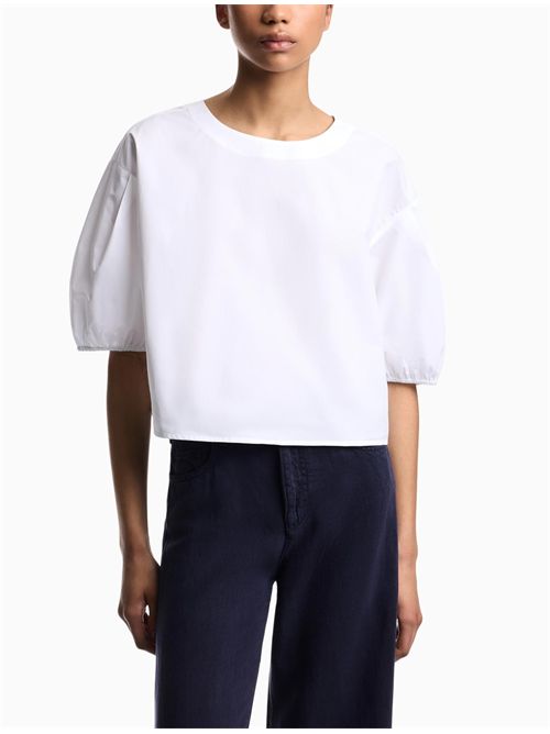 Camicia con maniche a sbuffo Emporio Armani | EW003114AF10010U0002