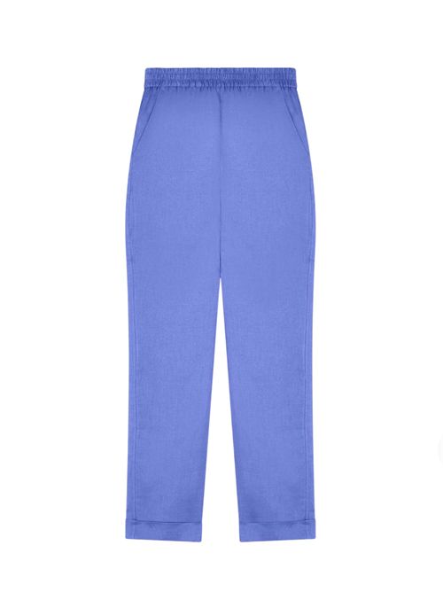 Pantaloni in lino Emporio Armani | EW003326TE14012UA024