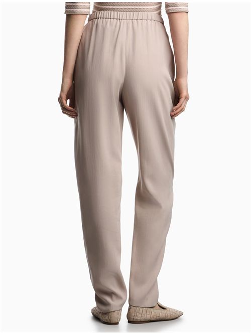 Pantaloni in twill Emporio Armani | EW003343AF20502U6154