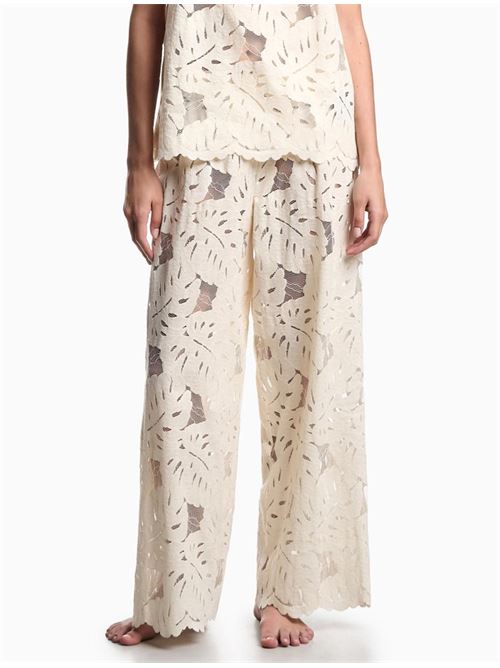 Pantaloni beachwear in pizzo Emporio Armani | EW003456AF20798U1054