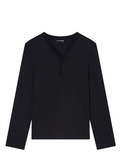 Blusa con scollo a V Emporio Armani | EW003462AF12696UC001